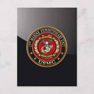 15e Mariene Expeditionaire eenheid (15e MEU) [3D] Briefkaart