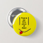 15e stukje flair! ronde button 5,7 cm (Voorkant /achterkant)