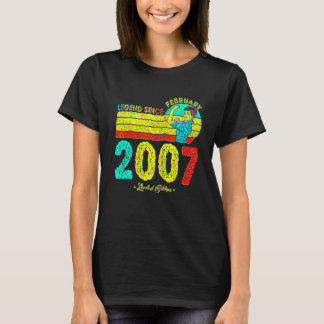 15e verjaardag februari 2007 Legende sinds 2007 15 T-shirt