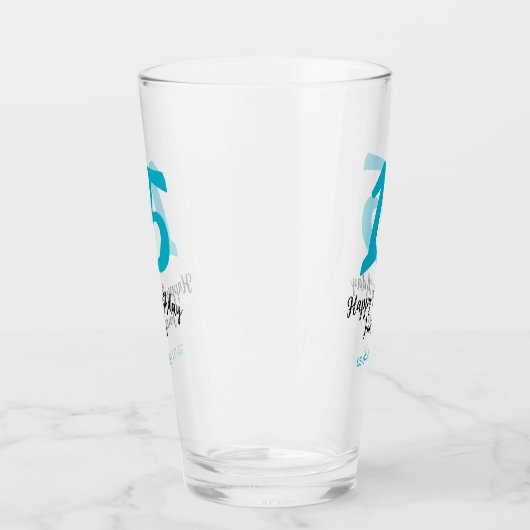 15e verjaardag Quiencenera Datum toevoegen Jaar Bl Glas (Links)