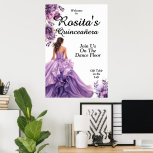 15e verjaardag Quinceanera Poster