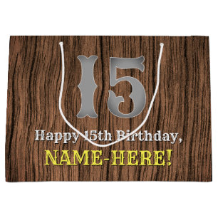 15e verjaardag: Western geïnspireerde kijk in het  Groot Cadeauzakje