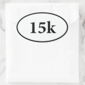 15k ovale sticker (Tas)