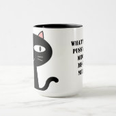 15oz aangepaste Kat Mok door Zass_it (Midden)