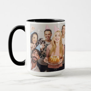 15oz Birthday Group Custom Photo Mok door Zazz_it
