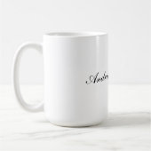 15oz Classic Mug with Custom Name Touch (Gauche)