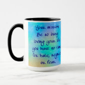 15oz combinatie aangepaste koffie Inspirerend door Mok (Links)