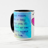 15oz combinatie aangepaste koffie Inspirerend door Mok (Voorkant links)