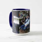 15oz Combo Custom Coffee Photo Mok2 van Zazz_it Mok (Voorkant links)