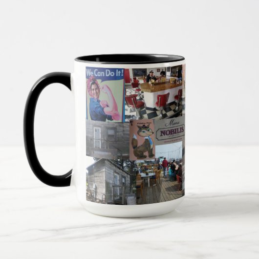 15oz Combo Custom Coffee Photo Mok van Zazz_it (Links)