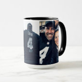 15oz Combo Custom Raiders Photo Mug Par Zazz_it (Devant droit)