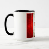 15oz Jumbo Mok Canadese vlag (Links)