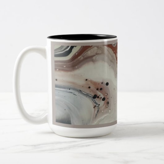 15oz mok met twee tinten, koper, lint vB (Links)