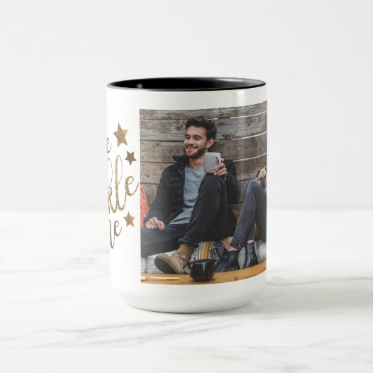 15oz Sparkle Custom Coffe Mok door Zazz_it (Midden)