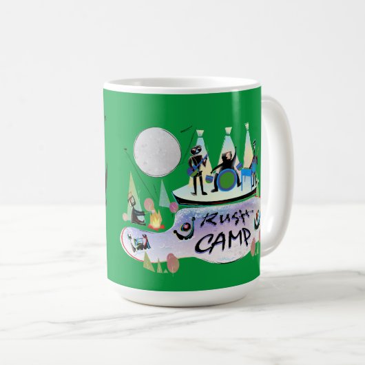 15oz tasse RushCamp ! (Devant droit)