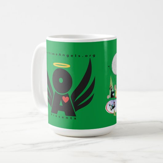 15oz tasse RushCamp ! (Devant gauche)