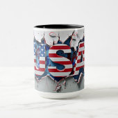 15oz USA Mug (Centre)