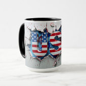 15oz USA Mug (Devant gauche)