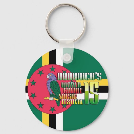 15th annual WCMF keychain (Voorkant)