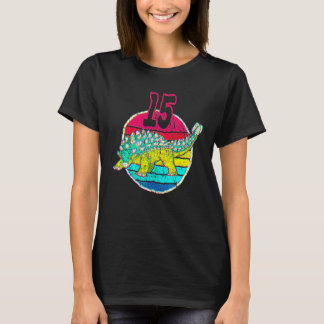 15th Birthday I Ankylosaurus Magniventris I Family T-shirt