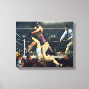 15x12 Art Sports Fight 1924 Canvas Afdruk