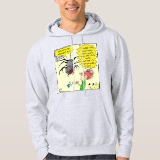 1605 Bang voor spinnen Cartoon Hoodie
