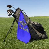 160e speciale luchtvaartregeling voor vluchtuitvoe golfhanddoek (Groen)