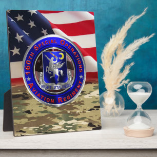 160th Special Operations Aviation NIGHT STALKERS Fotoplaat