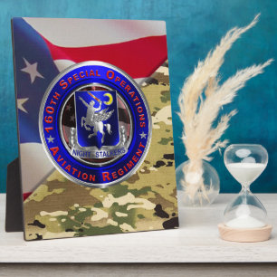 160th Special Operations Aviation NIGHT STALKERS Fotoplaat