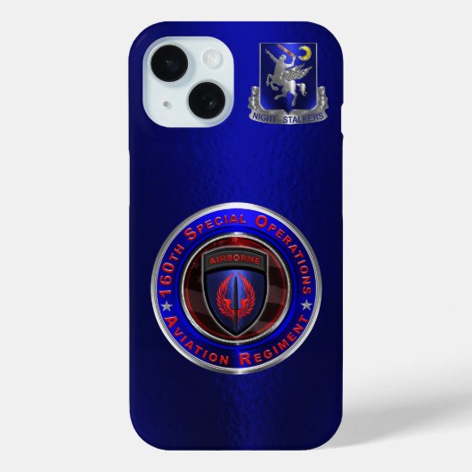 160th Special Operations Aviation Regiment SOAR Case-Mate iPhone Case (Achterkant)