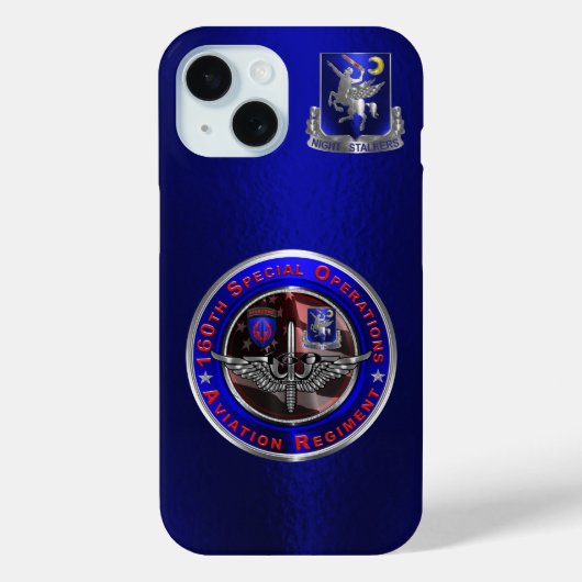 160th Special Operations Aviation Regiment SOAR Case-Mate iPhone Case (Achterkant)