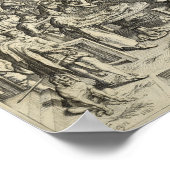 1616  sectie Anatomie afdrukken Poster (Hoek)