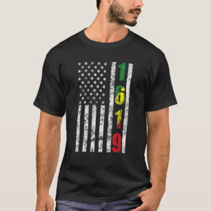 1619 Onze Ancestoren Afrikaanse Amerikaanse Pride T-shirt