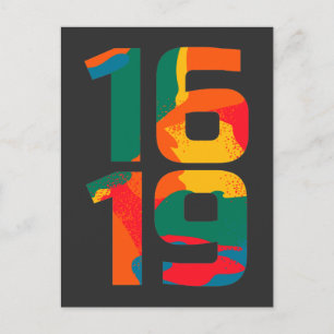 1619 Onze voorouders Pride African Black History Briefkaart