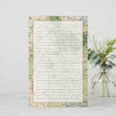 161 Gerst/vierkante mijl Briefpapier (Staand voorkant)