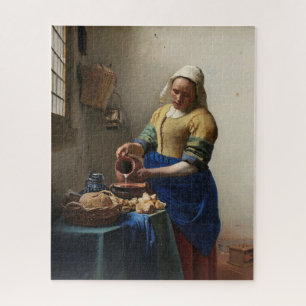 1657 Vermeer De Milkmaid Legpuzzel