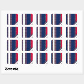 166 VIERKANTE STICKER (Vel)