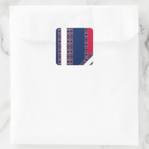 166 VIERKANTE STICKER