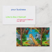 167 Green Lane Chislehurst Kent ... Visitekaartje (Voorkant / Achterkant)