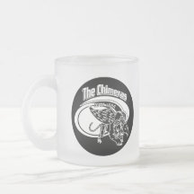 1684 Mug de logo noir givré - 2 tailles