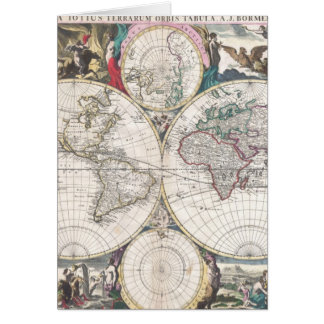 1685 Bormeester Wereldkaart