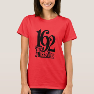 1692 Ze misten één heks Halloween griezelig seizoe T-shirt