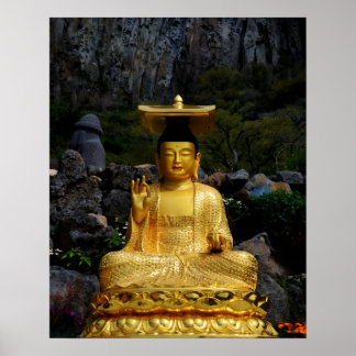 16×20 Gouden Boeddha Jeju-do Korea Foto Afdruk Poster