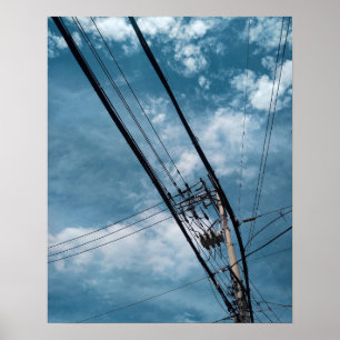 16×20 Urban Sky Seoul Zuid-Korea Foto-afdruk Poster