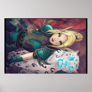 16,5" x 11" Gigi et affiche de gelure