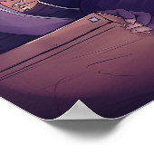 16,5 x 11-inch scherp Poster (Hoek)