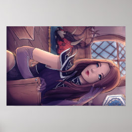 16,5 x 11-inch scherp Poster