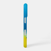 16 Aqua et rivière Lime _ coque iphone (Côté droit)