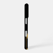 16 Attention : Think Like a Marine Coque pour iPhone  (Côté droit)