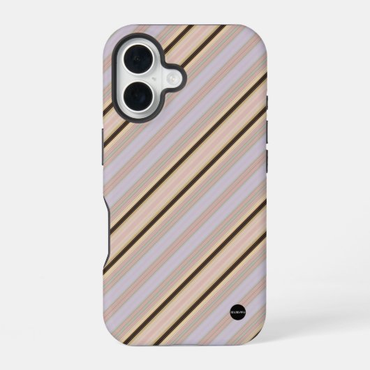16 Bande verticale coque iphone jaune HAMbWG (Verso)